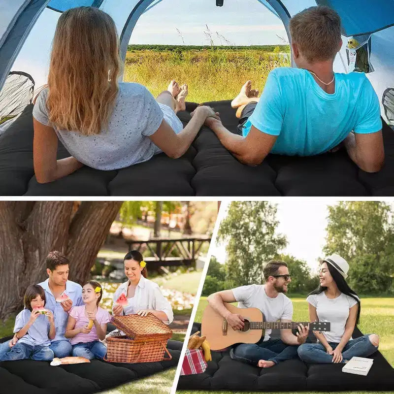 Japanese Futon Mattress, Foldable Floor Sleeping Pad, Tatami Mat for Home, Camping Mattress