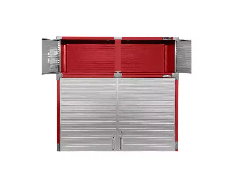 Seville Classics UltraHD 2-Piece Extra-Wide Storage Cabinet Set, 60 x 24