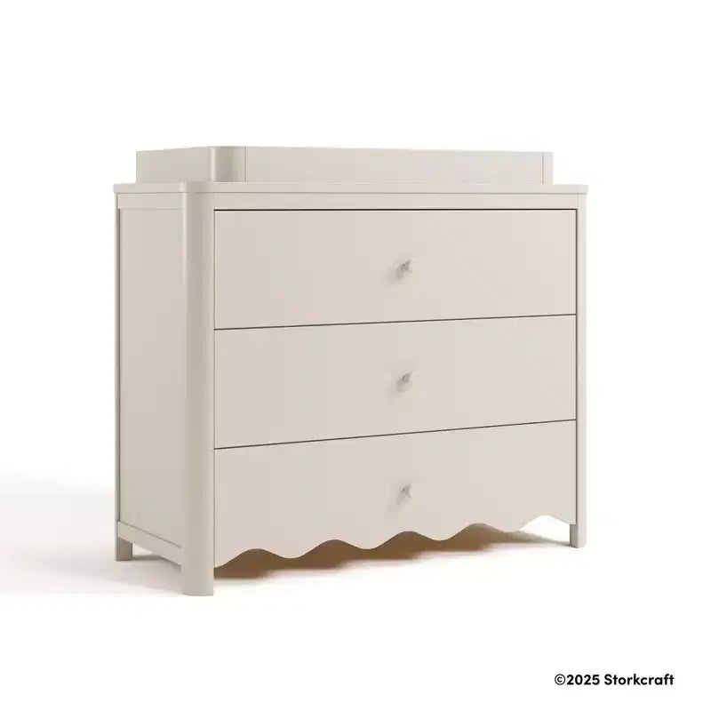 Storkcraft Casablanca 3-Drawer Dresser with Removable Changing Topper