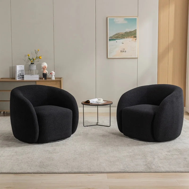 Set of 2 Upholstered Dining Chairs, Padded Seat & Back, Sturdy Frame, Modern Dining Room