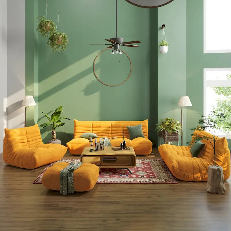Canapé de sol, canapé paresseux doux, fauteuil poire pour salon