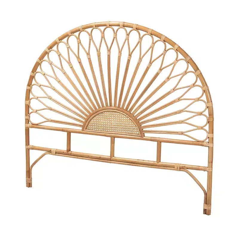 Natural Rattan Headboard, Brown