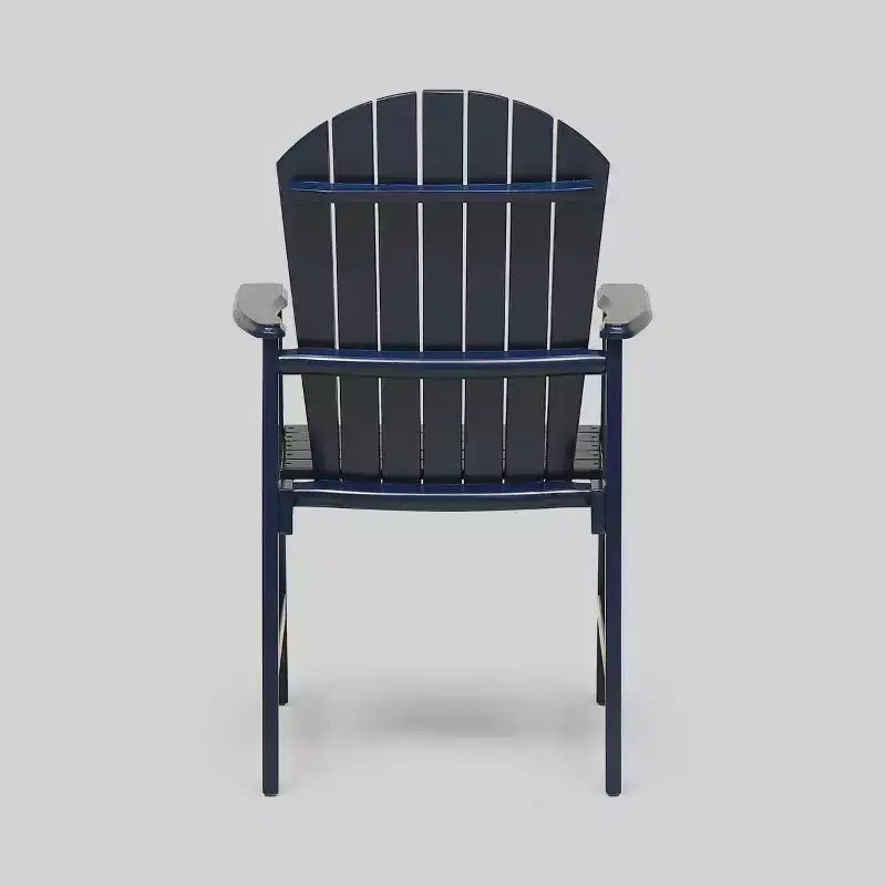 2pk Malibu Acacia Wood Patio Adirondack Dining Chairs - Christopher Knight Home
