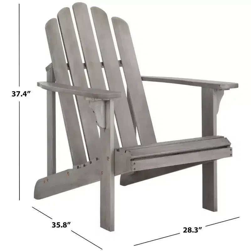 Topher Adirondack Chair Indoor/Outdoor - PAT7027 - Safavieh