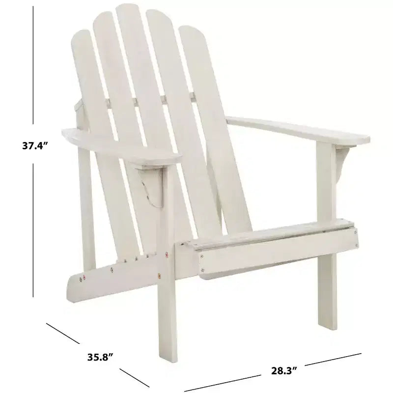 Topher Adirondack Chair Indoor/Outdoor - PAT7027 - Safavieh