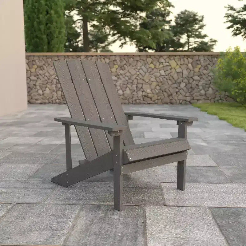 Fauteuil Adirondack tout temps Emma et Oliver en similibois