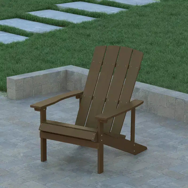 Fauteuil Adirondack tout temps Emma et Oliver en similibois