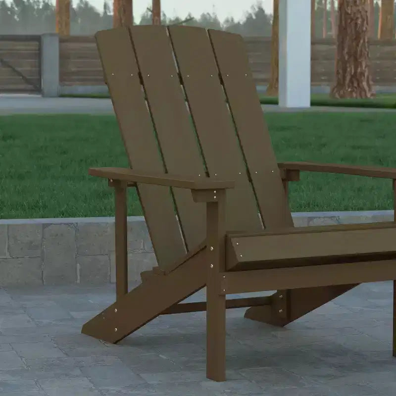 Fauteuil Adirondack tout temps Emma et Oliver en similibois