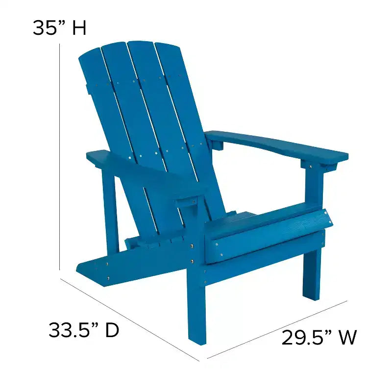 Fauteuil Adirondack tout temps Emma et Oliver en similibois