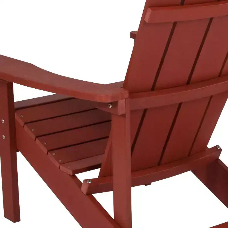 Fauteuil Adirondack tout temps Emma et Oliver en similibois