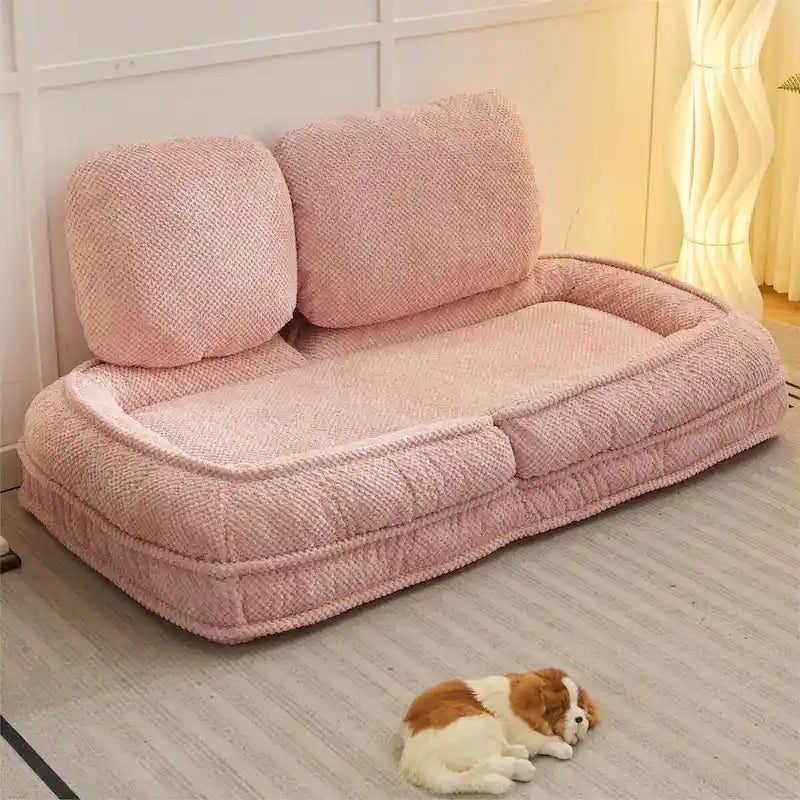 Lazy Sofa Couch,5 Adjustable Position,Sit,Sleep,Fold,Suit to Put in Bedroom, Living Room