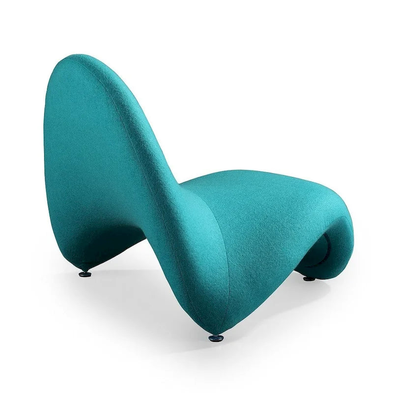 Wool Blend Accent Chair