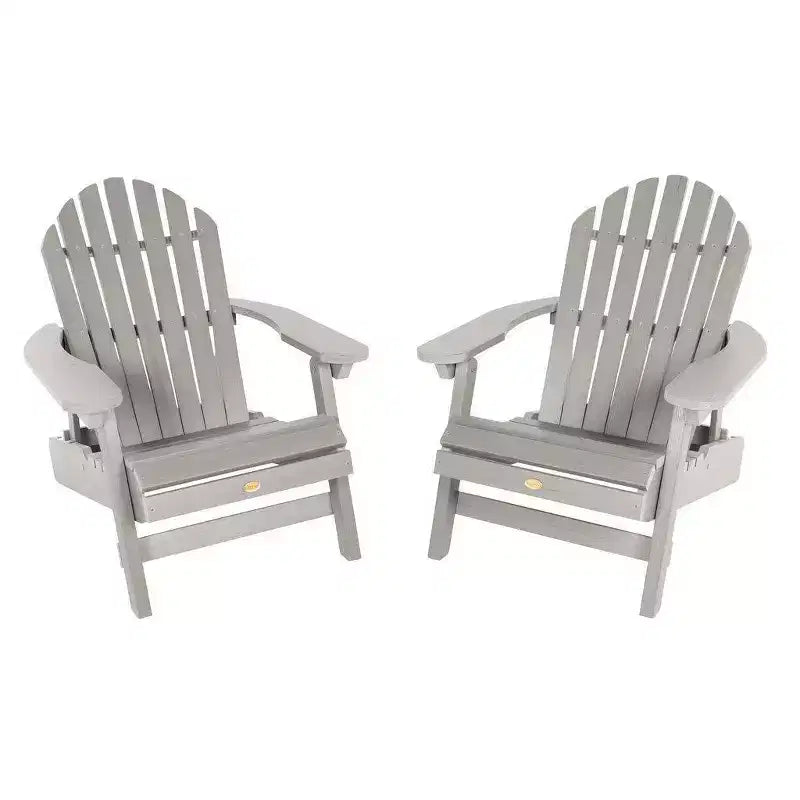 Hamilton 2pk Folding & Reclining Adirondack Chairs - highwood