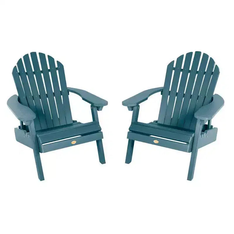 Hamilton 2pk Folding & Reclining Adirondack Chairs - highwood