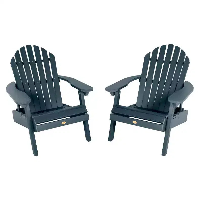 Hamilton 2pk Folding & Reclining Adirondack Chairs - highwood