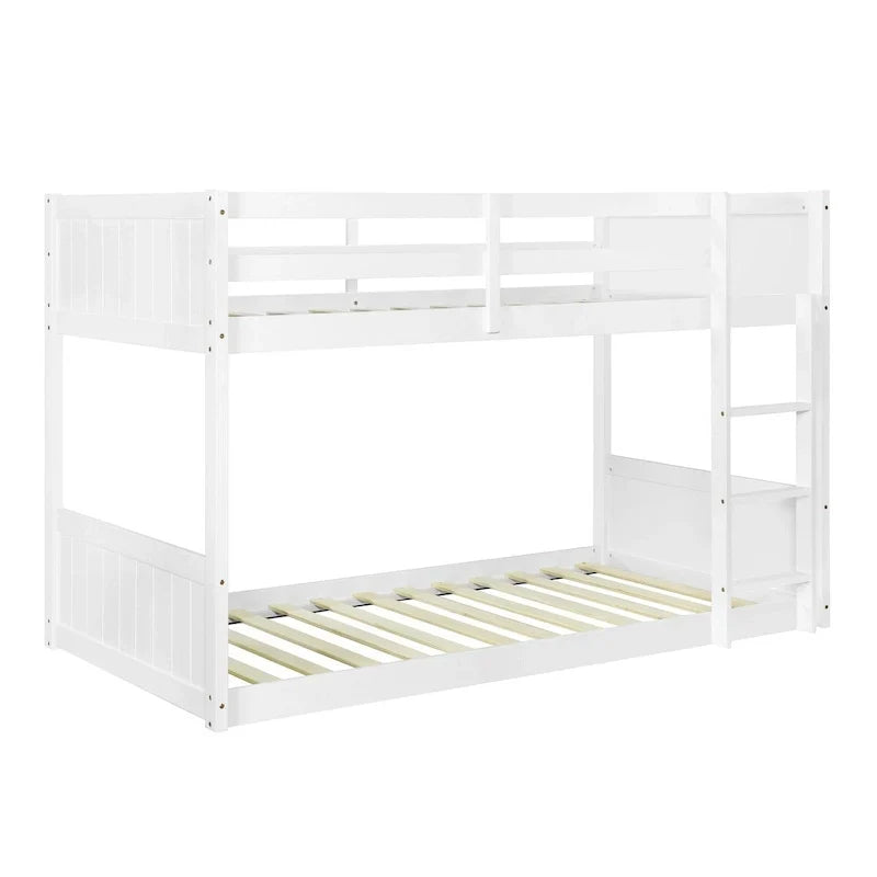 Delphia Low Profile Twin over Twin Bunk Bed