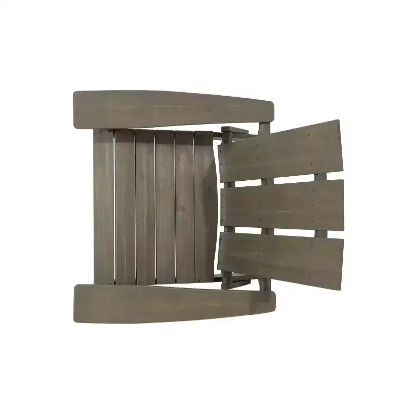 2pk Zuma Outdoor Acacia Wood Foldable Adirondack Chairs - Christopher Knight Home