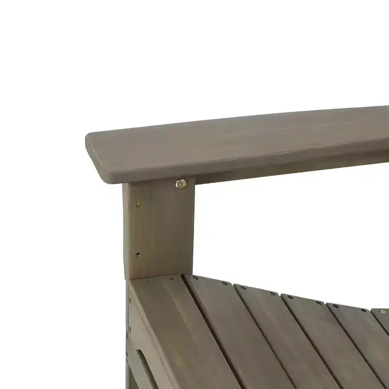 2pk Zuma Outdoor Acacia Wood Foldable Adirondack Chairs - Christopher Knight Home