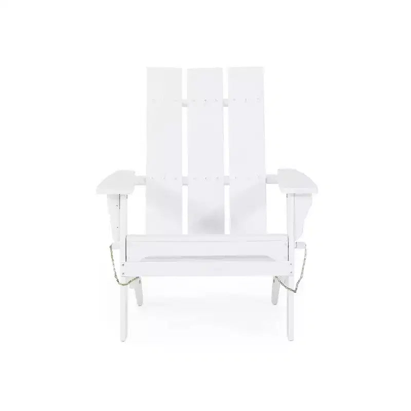 Zuma Outdoor Acacia Wood Foldable Adirondack Chair - Christopher Knight Home