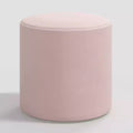 Pouf rotondo Thalia Skyline Furniture in velluto