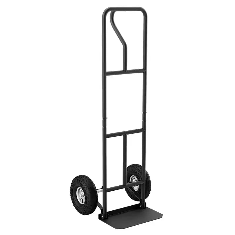 Carrello a mano per impieghi gravosi 300 kg con piastra di carico pieghevole