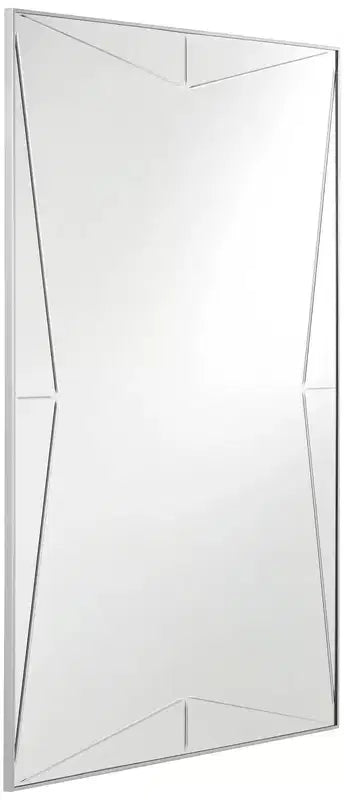 Specchio da Parete Rettangolare con Cornice in Ferro, 66 x 99 cm