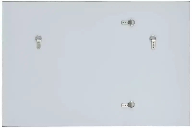 Specchio da Parete Rettangolare con Cornice in Ferro, 66 x 99 cm