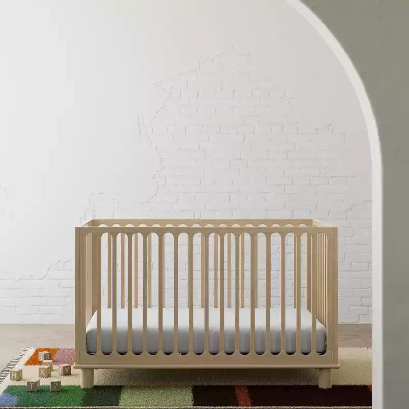 Storkcraft Sicily Deluxe 3-in-1 Convertible Crib with Toddler Guardrail