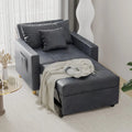 Adjustable Sleeper Chair Bed, 3-in-1 Convertible, Multiple Colors, Fits 1 Person