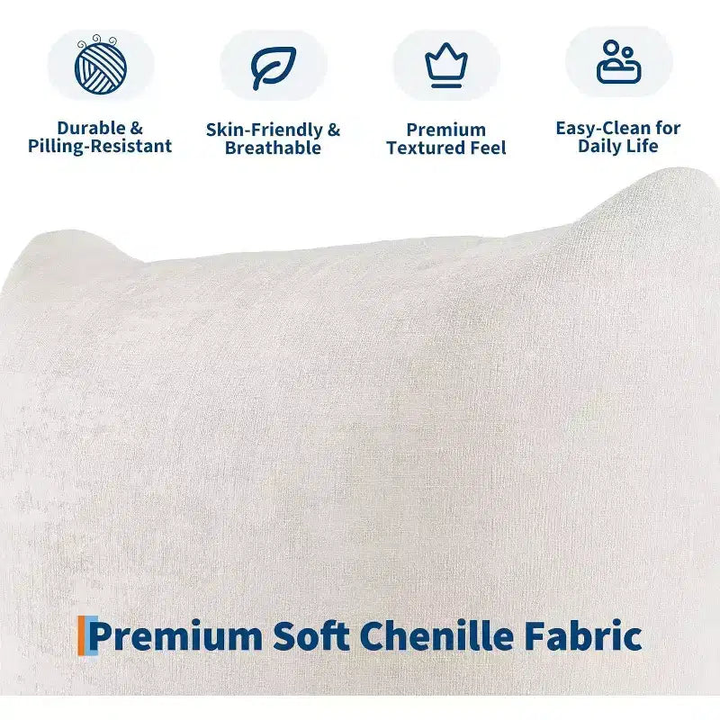 Chenille Fabric Modular Love Seat Sofa, 2-Seater Cloud sofa with High Resilience Sponge, Small Space Boneless Sofa