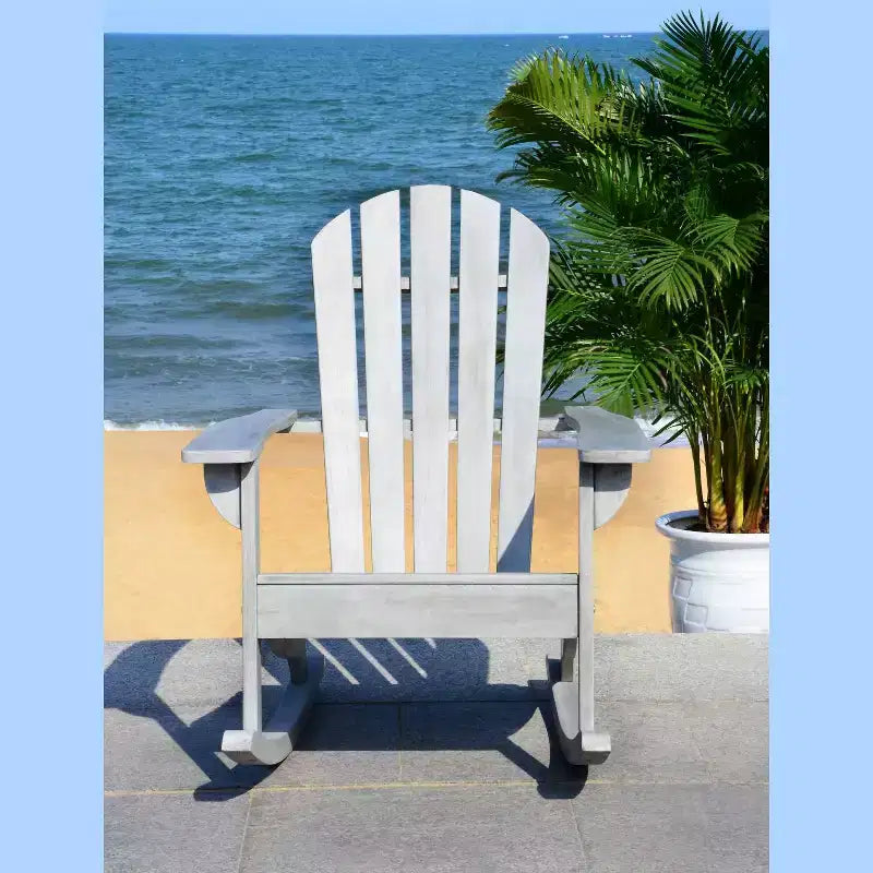 Fauteuil à bascule Brizio Adirondack intérieur/extérieur - PAT7042 - Safavieh