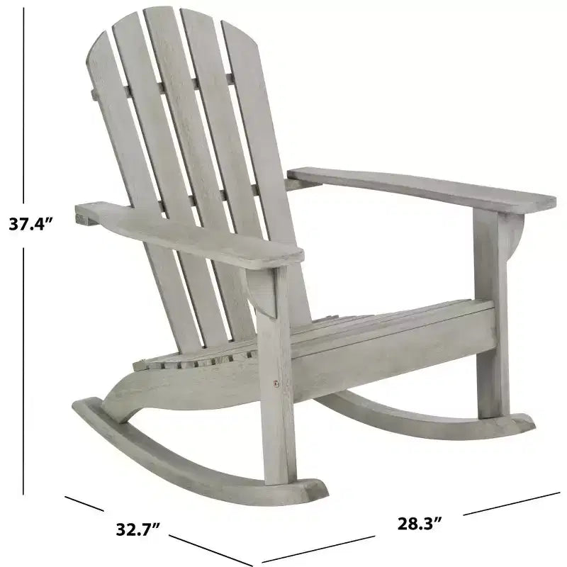 Fauteuil à bascule Brizio Adirondack intérieur/extérieur - PAT7042 - Safavieh