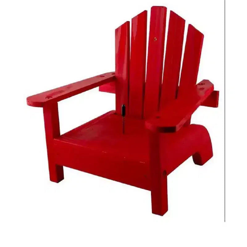Woodlink Lake & Cabin Adirondack Red Chair Squirrel Feeder