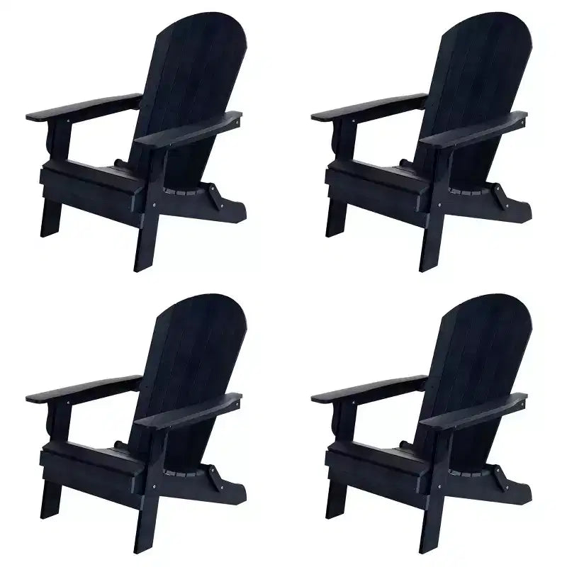 WestinTrends Tuscany HIPS Outdoor Folding Adirondack Chair (Set of 4)