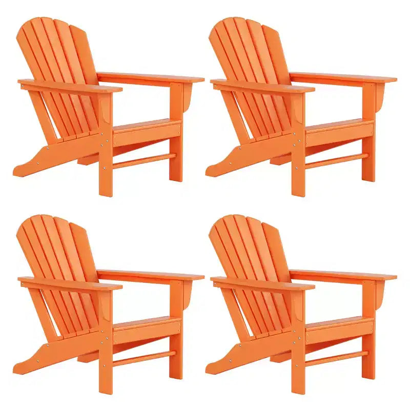 WestinTrends Dylan HDPE Outdoor Patio Adirondack Chair (Set of 4)