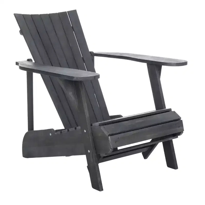 Fauteuil Adirondack Merlin avec repose-pieds rétractable Intérieur/Extérieur - PAT6760 - Safavieh