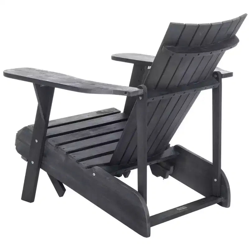 Fauteuil Adirondack Merlin avec repose-pieds rétractable Intérieur/Extérieur - PAT6760 - Safavieh