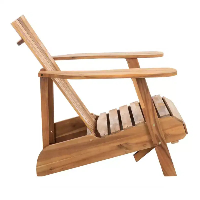 Fauteuil Adirondack Merlin avec repose-pieds rétractable Intérieur/Extérieur - PAT6760 - Safavieh