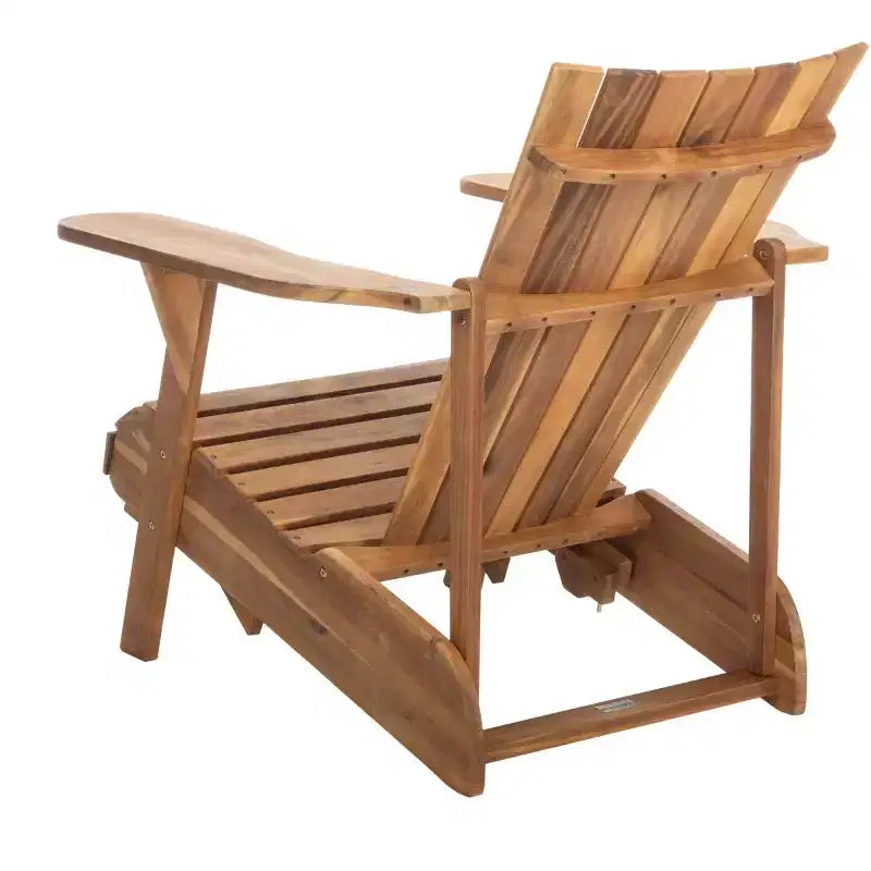 Fauteuil Adirondack Merlin avec repose-pieds rétractable Intérieur/Extérieur - PAT6760 - Safavieh