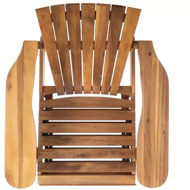 Fauteuil Adirondack Merlin avec repose-pieds rétractable Intérieur/Extérieur - PAT6760 - Safavieh
