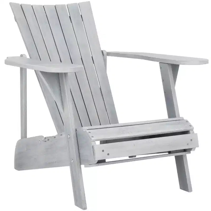 Fauteuil Adirondack Merlin avec repose-pieds rétractable Intérieur/Extérieur - PAT6760 - Safavieh