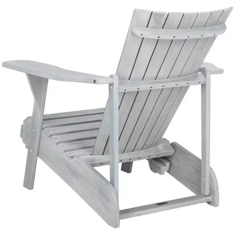 Fauteuil Adirondack Merlin avec repose-pieds rétractable Intérieur/Extérieur - PAT6760 - Safavieh