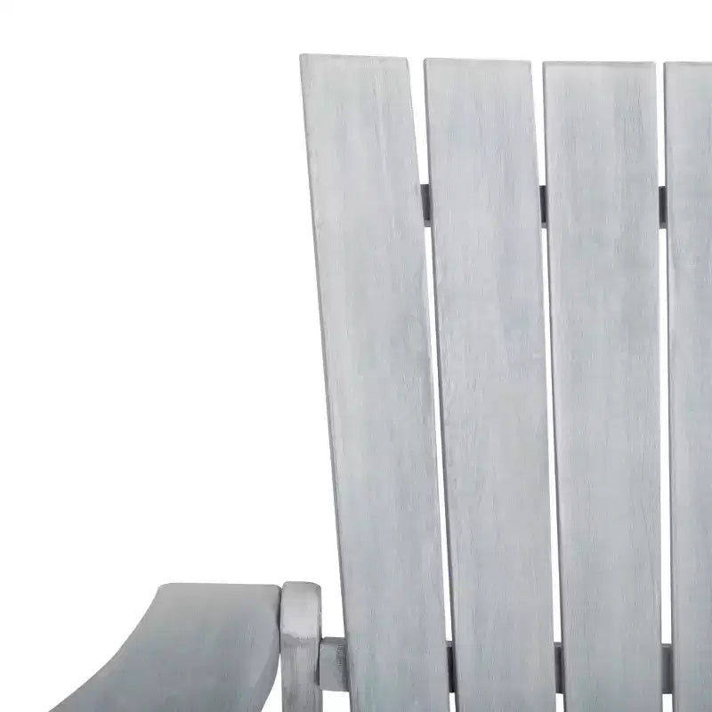 Fauteuil Adirondack Merlin avec repose-pieds rétractable Intérieur/Extérieur - PAT6760 - Safavieh