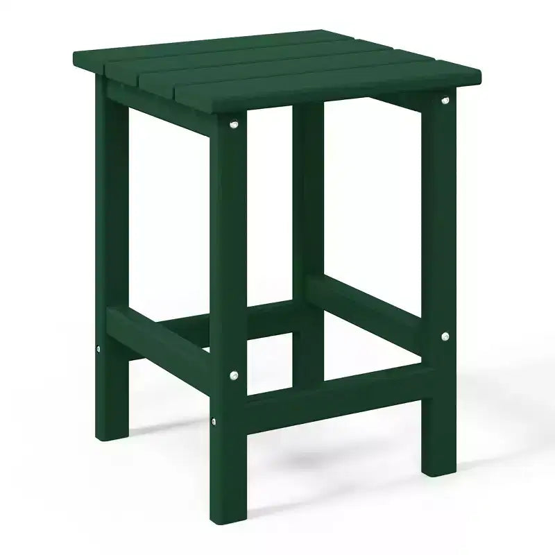 WestinTrends Malibu HDPE Outdoor Patio Folding Poly Adirondack Conversation Set (3-Piece)