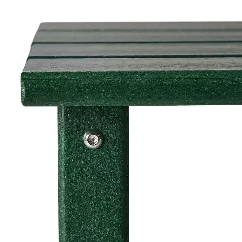 WestinTrends Malibu HDPE Outdoor Patio Folding Poly Adirondack Conversation Set (3-Piece)