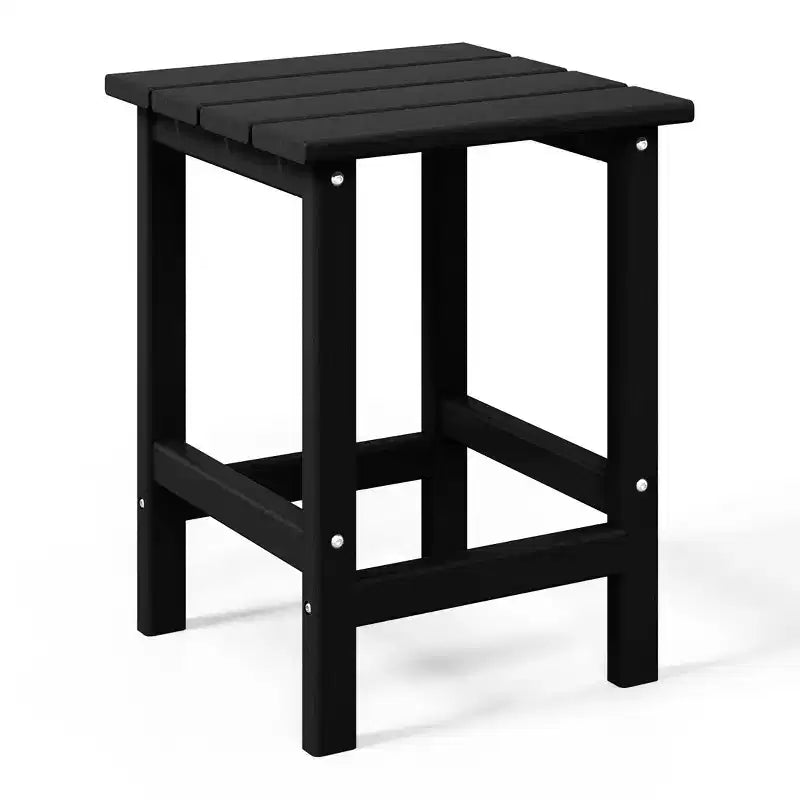 WestinTrends Malibu HDPE Outdoor Patio Folding Poly Adirondack Conversation Set (3-Piece)