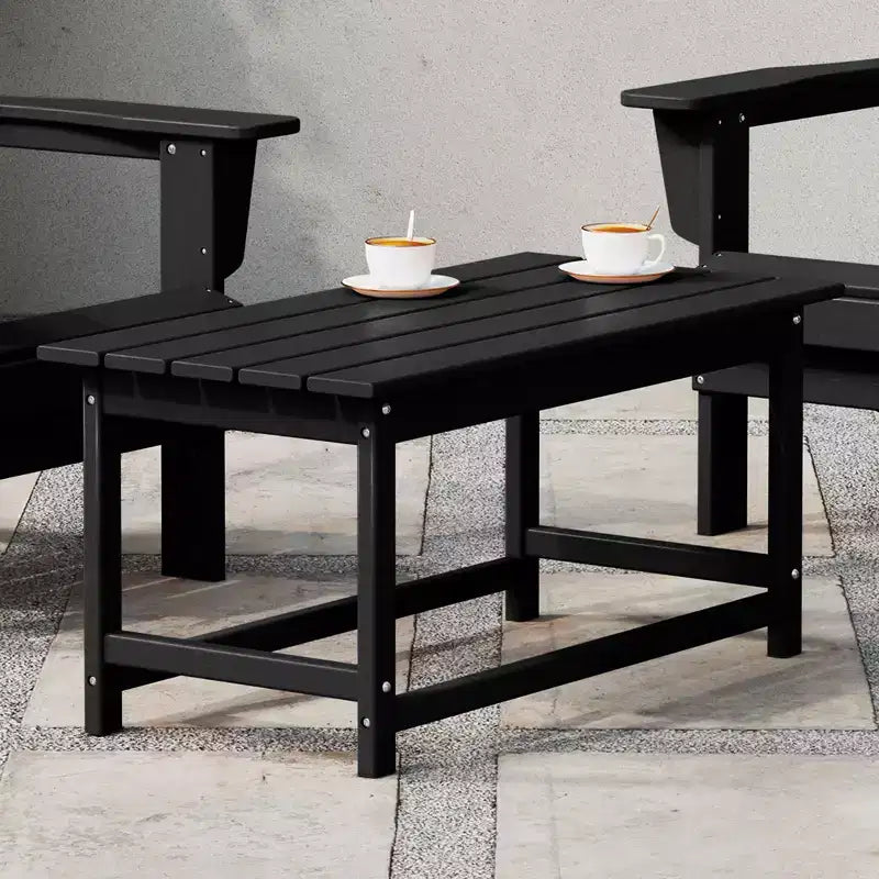WestinTrends Outdoor HDPE Adirondack Coffee Table