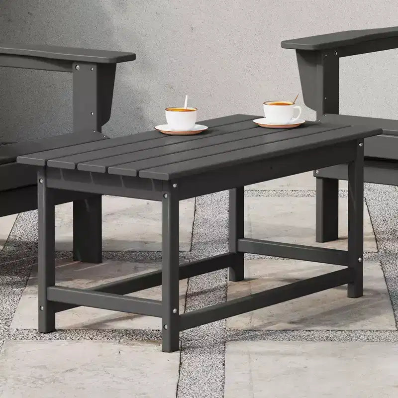 WestinTrends Outdoor HDPE Adirondack Coffee Table