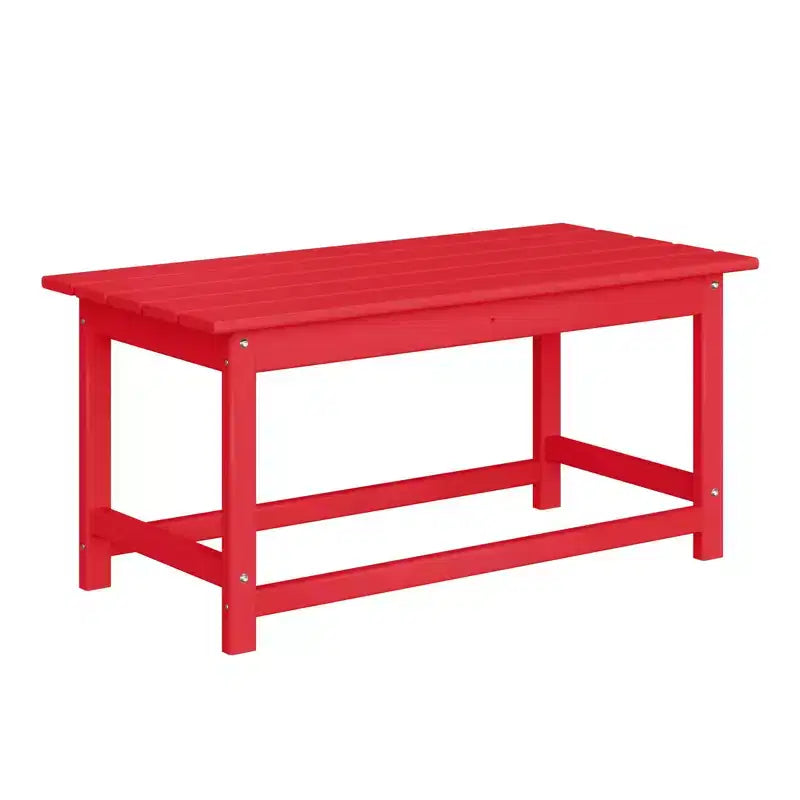 WestinTrends Outdoor HDPE Adirondack Coffee Table