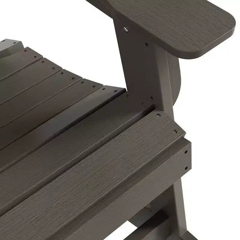 WestinTrends Outdoor Patio All-weather Adirondack Rocking Chair